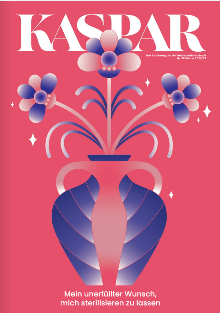 Kaspar Magazin Cover Ausgabe 26 (Winter 2022)